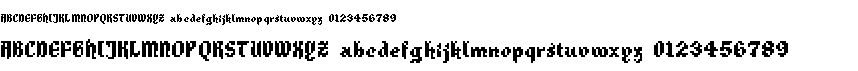preview image of the Enchanted Sword font