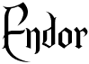 preview image of the Endor font
