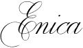 preview image of the Enica font
