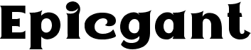 preview image of the Epicgant font