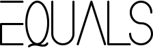 preview image of the Equals font