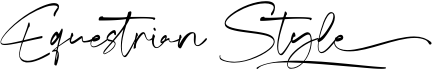 preview image of the Equestrian Style font