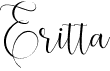 preview image of the Eritta font