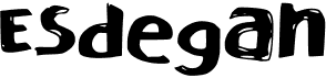 preview image of the Esdegan font