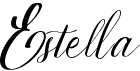 preview image of the Estella font