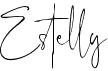 preview image of the Estelly font