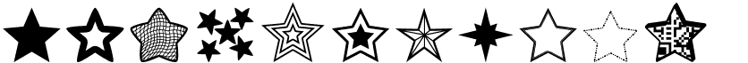 preview image of the Estrellass TFB font