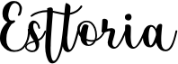 preview image of the Esttoria font