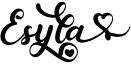 preview image of the Esyla font