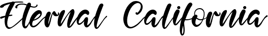 preview image of the Eternal California font