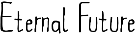 preview image of the Eternal Future font