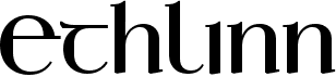 preview image of the Ethlinn font