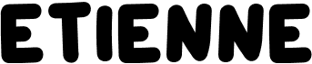 preview image of the Etienne font