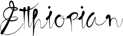 preview image of the Etthiopian font