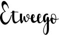 preview image of the Etweego font