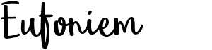 preview image of the Eufoniem font