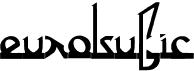 preview image of the Eurokufic font