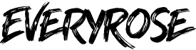 preview image of the Everyrose font