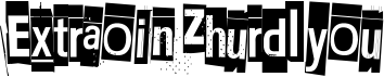 preview image of the Extraoin Zhurdlyou font