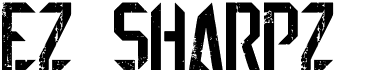 preview image of the EZ Sharpz font