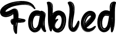 preview image of the Fabled font