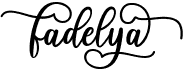 preview image of the Fadelya font