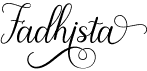 preview image of the Fadhista font