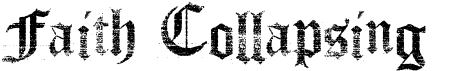 preview image of the Faith Collapsing font