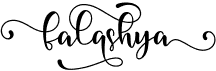 preview image of the Falashya font