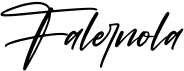 preview image of the Falernola font