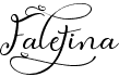 preview image of the Faletina font