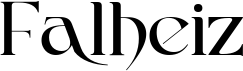 preview image of the Falheiz font