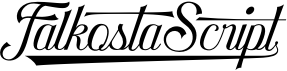 preview image of the Falkosta Script font