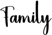 preview image of the Family font