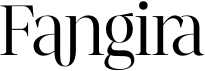 preview image of the Fangira font