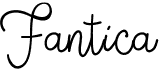 preview image of the Fantica font