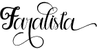 preview image of the Faralista font