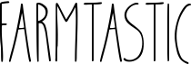 preview image of the Farmtastic font