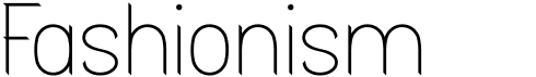 preview image of the Fashionism font