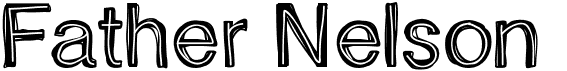 preview image of the Father Nelson font