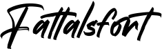 preview image of the Fattalsfort font