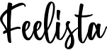 preview image of the Feelista font