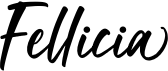 preview image of the Fellicia font