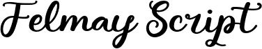 preview image of the Felmay Script font