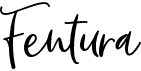preview image of the Fentura font