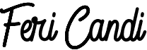 preview image of the Feri Candi font