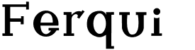 preview image of the Ferqui font