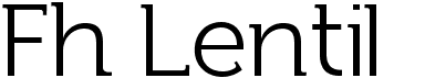 preview image of the Fh Lentil font