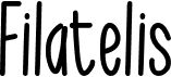preview image of the Filatelis font