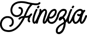 preview image of the Finezia font